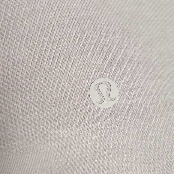 Lululemon Brushed Softstreme Ribbed Half Zip Riverstone Size 2 EUC - Picture 6 of 8
